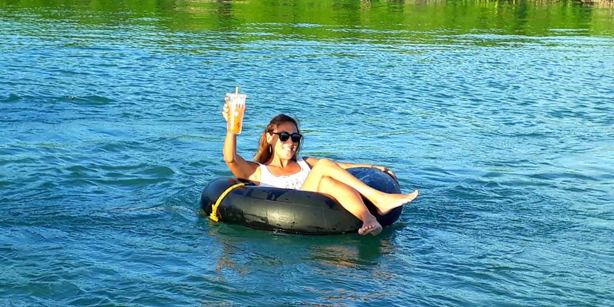 Island Tubing - Caye Caulker’s Coast - Sunset Tube Ride - Rum Punch - Anda De Wata Tours