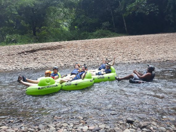 Cave Tubing - Inland Adventures - Hike through the jungle - Float through the Maya underworld - Anda De Wata Tours - Belize