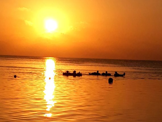 Island Tubing - Caye Caulker’s Coast - Sunset Tube Ride - Rum Punch - Anda De Wata Tours