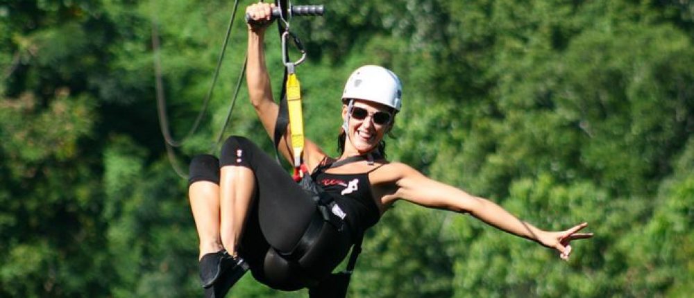 Zip Lining - Inland Adventures - Zip through Belize’s jungle - Cross Rivers - Exotic animals - Anda De Wata Tours